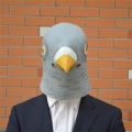 Men Pigeon Masks Girl Funny Birds Head Mask Latex Animal Masks Novelty Halloween Party Cosplay Costumes Headgear Mascara Props.