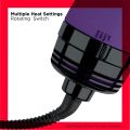 Blow Dryers Hair Dryer One-Step Hair Dryer Volumizer Hot Air Brush, Purple Blow Dryer (US Stock.