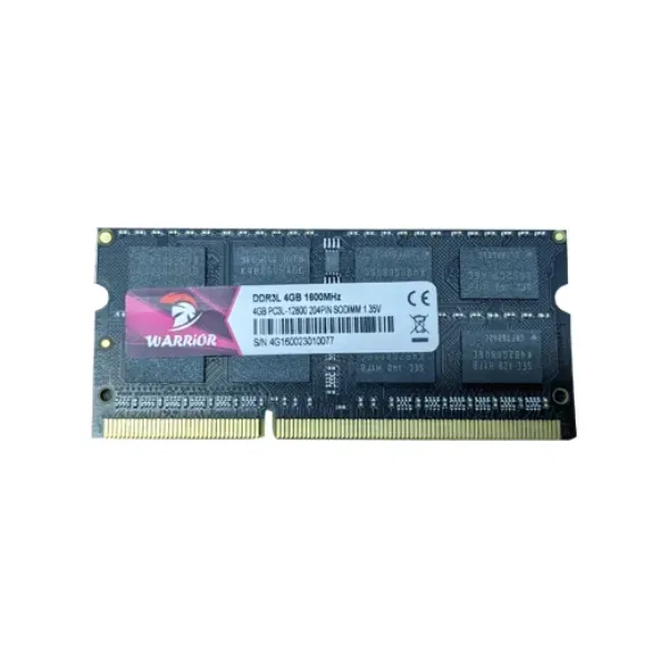 Warrior 4GB 1600MHz DDR3 SODIMM Laptop RAM