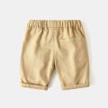 Fashion Boys Shorts Cotton Elastic Waist Toddler Knee Length Pants Kids Clothes Children Summer Beach Trousers.