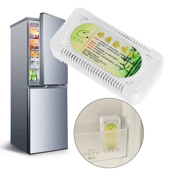 【Shop Now and Save】 Freezer Deodorizer Bamboo Charcoal Fridge Carbon Box Smell Remover Air Fresher Purifier