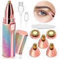 2-in-1 Lady Shaver Flawless Eyebrow Trimmer. 