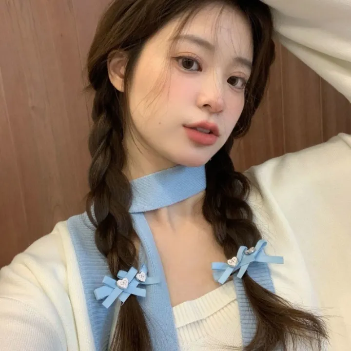 Japanese%20Korean%20Style%20Y2K%20Sweet%20Fabric%20Blue%20Double%20Bowknot%20Ribbon%20Love%20Heart%20Duckbill%20Hairpins%20Women%20Girls%20Kawaii%20Side%20Bangs%20Barrettes%20Hair%20Clips%20Hair%20Accessories%20-%20Image%203