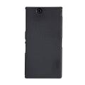 Sony Xperia Z Ultra XL39H Super Frosted Shield Back Case - Black. 