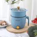 Samurai Mini Electric Rice Cooker – 1.8L Multi-Function Non-Stick Pot . Portable & Stylish Design for Home & Office.