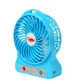 Portable Handheld Mini Rechargeable Mini Fan Desk Creative Hand Dream Fan 3 Speed 1200Mah Battery 5V Micro Usb Charging Port For Home Office Outdoor Reading Table - Charger Fan.