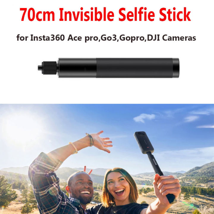 70cm Invisible Selfie Stick for Insta360 Ace pro Action Camera