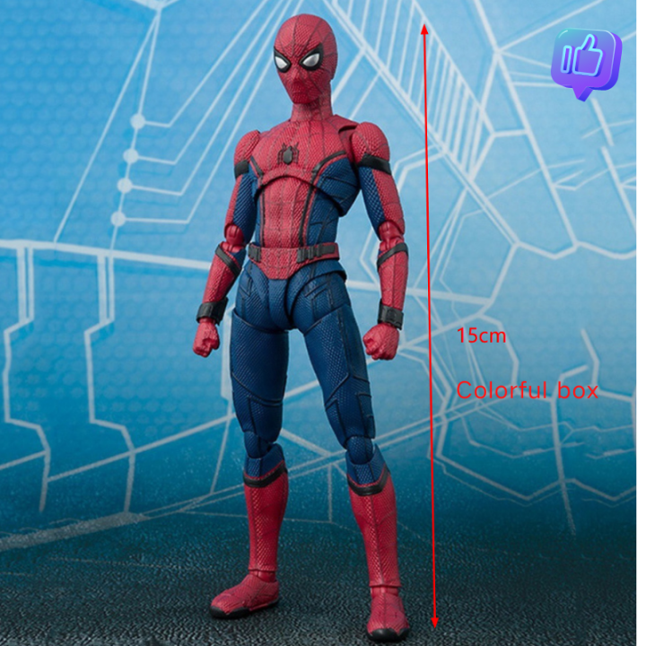 A%20Set%20of%20Boxed%2015cm%20Spiderman%20Super%20Hero%20Doll%20Moveable%20Action%20Figure%20Kids%20Toys%20Collection%20Gift%20-%20Image%204