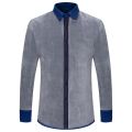 Winter Warm Thick Mens Corduroy Shirts Casual Long Sleeve Solid Regular Fit Business Man Leisure Shirt 2022 New Comfortable Tops.