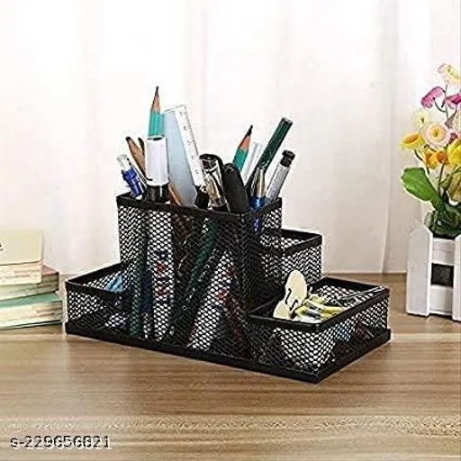 Multipurpose%20Metal%20Mesh%20Desktop%20Organizer%20Pen%20and%20Pencil%20Stationery%20Storage%20stand,Box%20Makeup,Mobile&%20Remote%20Holder%20Basket%20for%20Home,%20Office,%20Desk%20and%20Study%20Table%20-%20Image%202