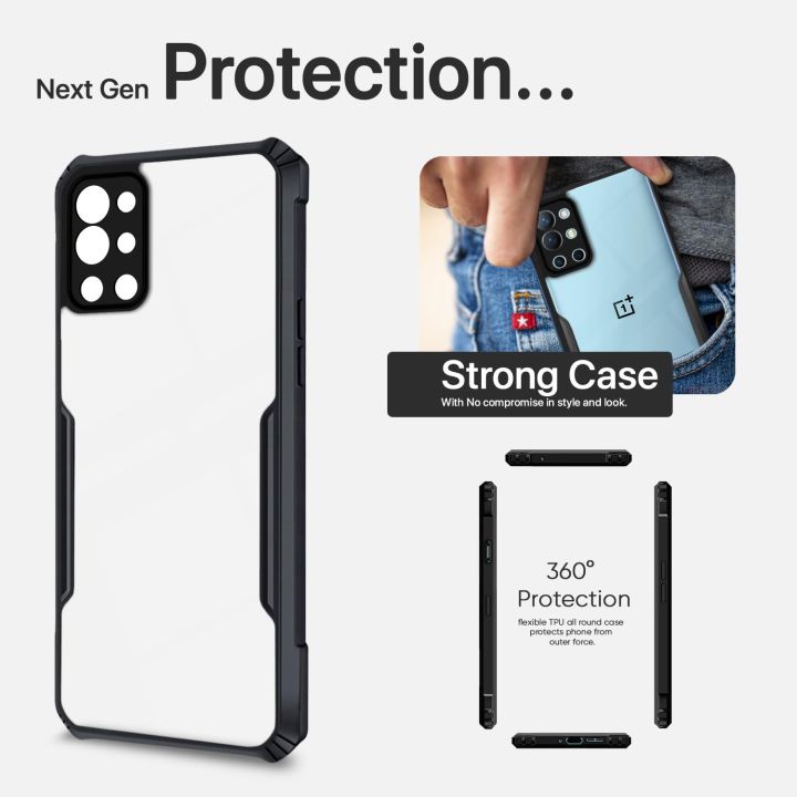 For%20OnePlus%209R%20(1+9R)%20Edge-Reinforced%20Shockproof%20Cushion%20Back%20Clear%20Hybrid%20Transparent%20Hard%20Cover%20Casing%20-%20Image%206