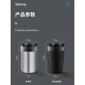 Equipped with a water tank ashtray, anti fly ash receiving box, home living room creative smoke extinguishing can, portable cup type car ashtray.