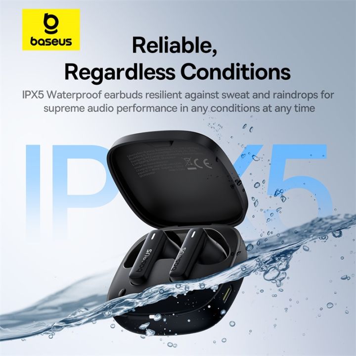 Baseus%20Bowie%20E19%20Wireless%20Earphones%20Bluetooth%205.3%20Big%20Bass%2012mm%20Drivers%20IPX5%20Waterproof%20Earbuds%2033Hrs%20Battery%20Life%20Headphones%20-%20Image%204