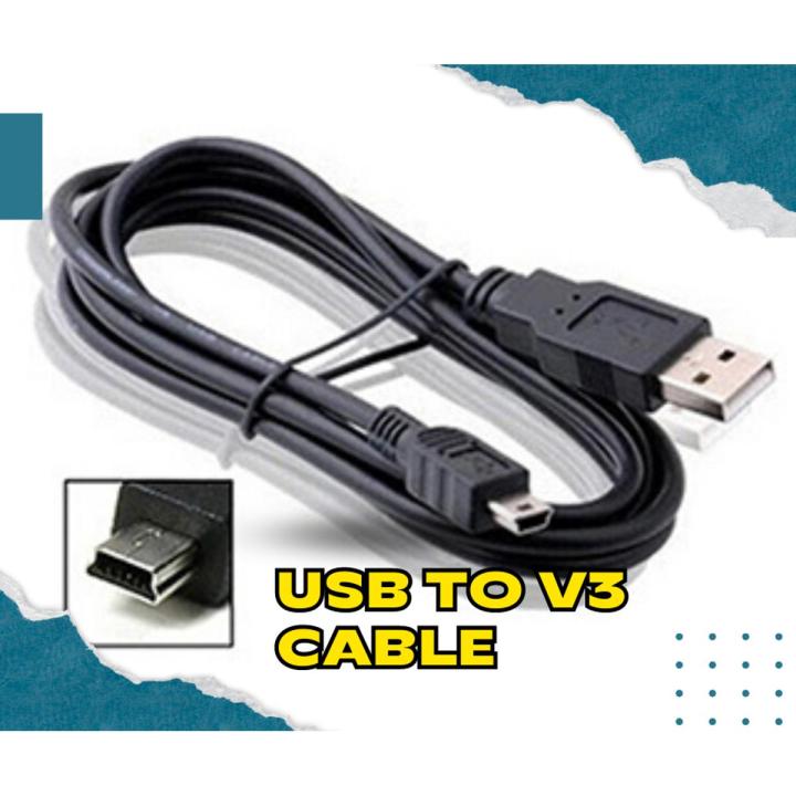 USB Data Sync Charger V3 Cable For Camera For Mp3 MP4