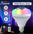Bluetooth Speaker Bulb - Remote Control Colour Changing Bulb With Bluetooth Speaker - LED Music Bulb. 