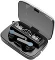 M66 pro Bluetooth 5.1 Earbuds in-Ear TWS Stereo earbuds, earpods with Smart LED Display Charging Case, Waterproof Built-in Mic for Sports Work - Black.