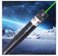 Super Powerful Laser 10 mile Green laser pointer light 532nm visible beam burning focus Green Laser Pointer Pen.