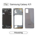 Full Body Housing for Samsung Galaxy A71 (LCD Frame Panel,Middle Frame  and Back Panel). 