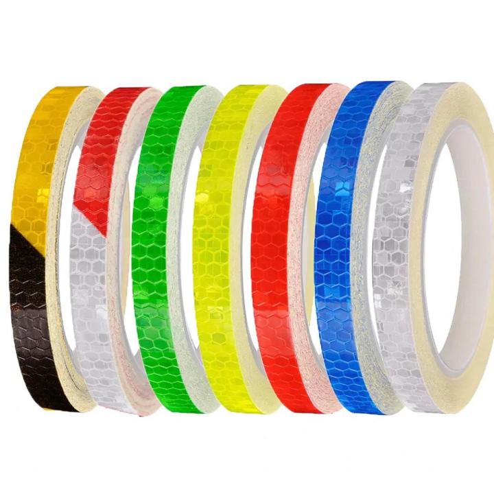 8 meter long Motorcycle/Bicycle Rim Styling Reflective Fluorescent Tape
