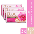 Lux Soap Bar Flawless Glow 150g (Bundle of 3).