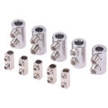 For 1.5mm Wire Rope Suspension Clamps Double Hole Metal Copper Clips Sling Tools BAWEI. 