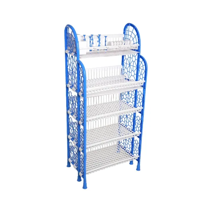 RFL Premium Rack 5 Step Double Tray-Blue & White 622564 | Daraz.com.bd