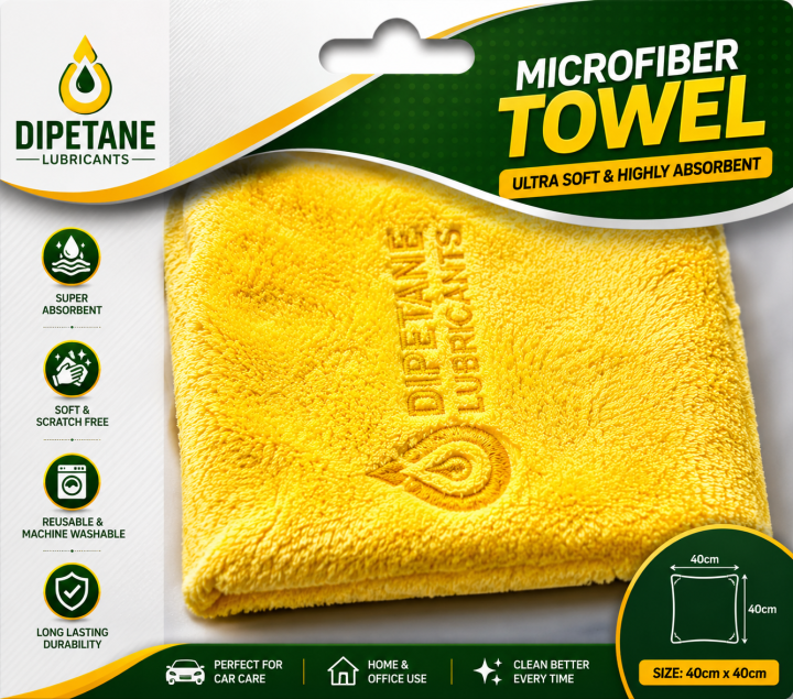 Premium Microfiber Towel 500 GSM – 16” x 16” (Single)