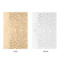 20pcs/set Wedding Invitation Card Cover Pearl Paper Laser Cut Hollow Heart Pattern Invitation Cards Wedding Anniversary Supplies--Gold. 