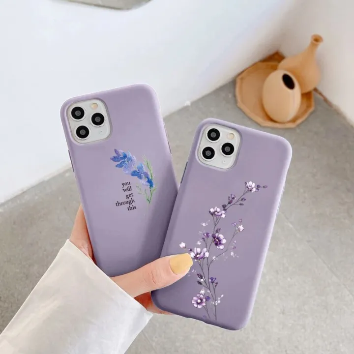 Lavender%20Flower%20Plant%20Back%20Cover%20Cases%20for%20iPhone%2013%2012%20Mini%2011%20Pro%20Max%20XR%20XS%20Max%20X%2010%20SE%202020%206%206S%207%208%20Plus%20Silicone%20Matte%20Case%20-%20Image%202