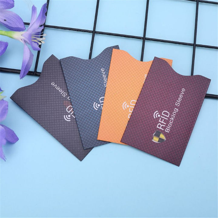 5PCS%20Safety%20Credit%20Cards%20Bank%20Aluminium%20RFID%20Blocking%20Card%20Holder%20Protect%20Case%20Cover%20Sleeve%20Wallet%20-%20Image%203