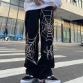 Men's Streetwear Fashion Brand Baggy Jeans Loose Floor Straight Wide Leg Cargo Pants Loose Jeans For Men Denim Trousers. 
