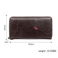 New Men Long Wallets Phone Pocket Handbags Name Engraving Card Holder Male Clutch Bag Purses Big Capacity Quality Men's Wallet.
