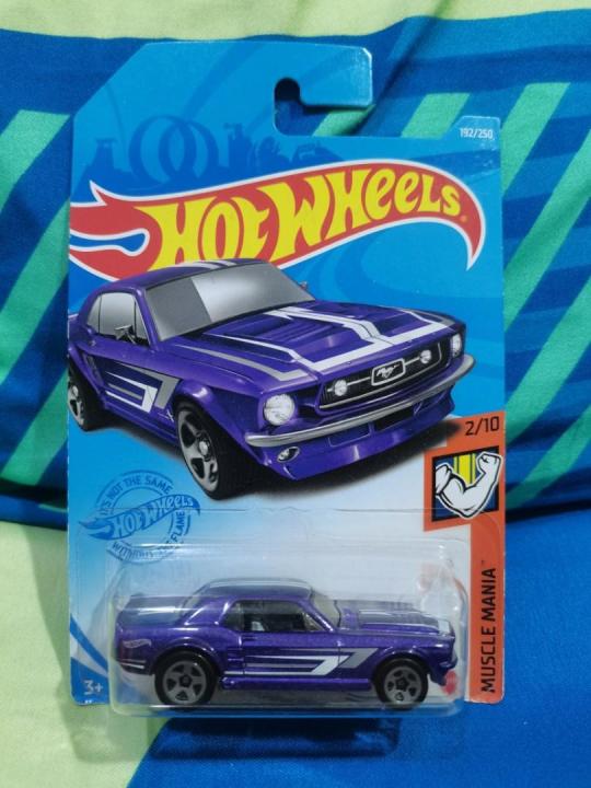 Hot%20Wheels%20(Mainline)%2067%20Ford%20Mustang%20Coupe%20Purple,%20Scale%20-%201:64%20-%20Image%203