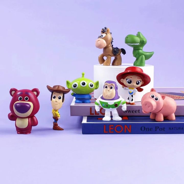 Disney Toy Story Action Figure Anime Cartoon Model Doll Car Decoration Cake Accessories Collection Classic Toy Children's Gift