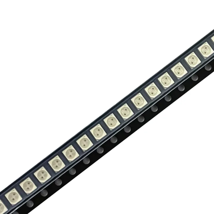 100PCS%203528%20Amber+Yellow%20PLCC-4%20Reverse%20Pole%20,617Nm+587Nm%20,%2050MA%202V%200.1W%20Bicolor%20SMD%20LED%20Lamps%20Light%20Beads%20LAYT67B%20-%20Image%202