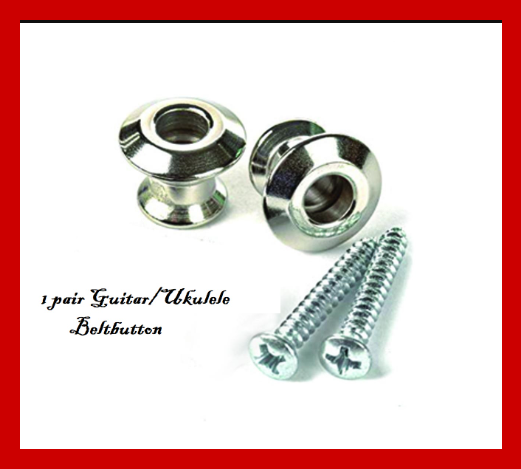 Guitar, ukulele, travel canon belt button 1 pcs