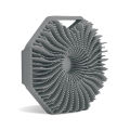 Silicone Body Scrubber Bath Brush With Ergonomic Handle Portable Shower Massage Cleaning Exfoliating.