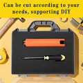 NXFDSIOZ Grid Foam Cube-Foam, 4 Pieces 400X300X50mm/4 Pieces 400X300X10mm, Tool Box Camera Case Foam, Case Insert,Tool. 