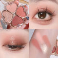 Clover Eyeshadow Palette Dreamy Eye Makeup Lucky Clover Four-color Pearlescent Matte Makeup Makeup Palette Shining And Charming BruberryBeE. 