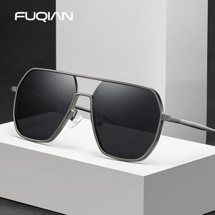 Luxury%20Metal%20Photochromic%20Sunglasses%20Men%20Women%20Fashion%20Polarized%20Sun%20Glasses%20Stylish%20Chameleon%20Anti-glare%20Driving%20Shades%20UV400%20-%20Image%202