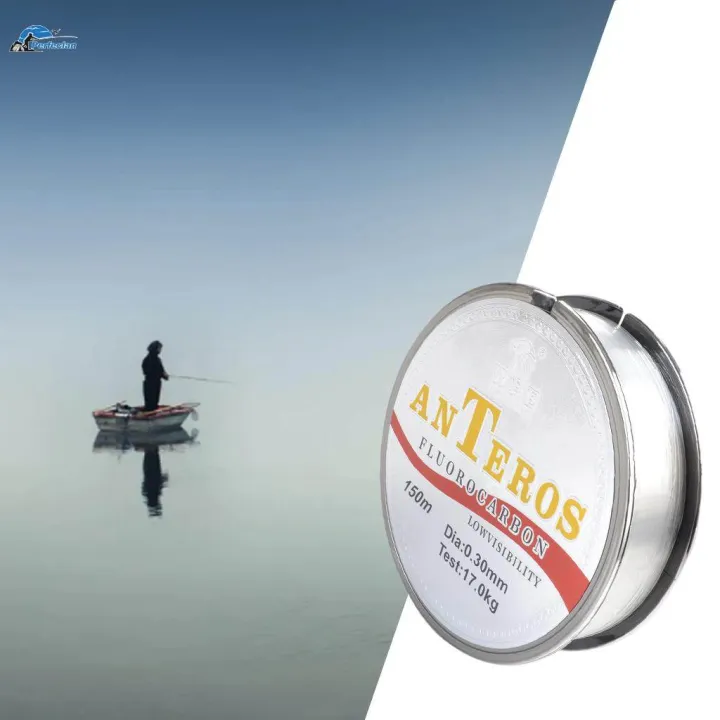 150m%20Fluorocarbon%20Coated%20Carbon%20Fibre%20Flexible%20Fishing%20Line%20Shock%20Resistant%20Leader%20Line%20Low%200.3%2038lb%20-%20Image%202