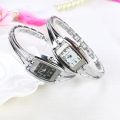 Newest Women's Wristwatch Bracelets Fashion Stainless Steel Ladies Watches Quartz Female Clock Reloj Mujer Watches.