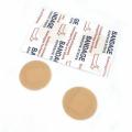 50pcs/set Round Band Aid Breathable Plasters Wound Dressing Woundplast PE Circle Adhesive Bandage Patch Tape First Aid Strips. 