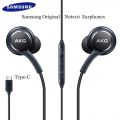 Samsung Original Type-c Earphone USB AKG Earbuds Stereo Cable Wired In-ear Headphones.