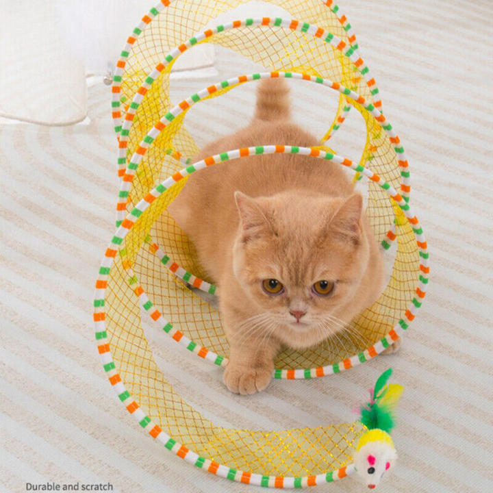 Spring%20%20%20Tunnel%20Multi-channel%20Interactive%20Foldable%20Indoor%20%20%20Portable%20Durable%20Foldable%20Tunnel%20for%20Indoor%20Use%20%20Play%20Pet%20Enrichment%20Feline%20Fun%20%20Entertainment%20-%20Image%202