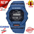 (Ready Stock) G .Shock  GBD200 Men Watch Sport Watch Dual Time Display Water Resistant Shockproof and Waterproof World Time LED Auto Light Sports Wrist Watches with 2 Year Warranty GBD-200-2. 