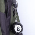 3D Puzzle Ball Keychain Cartoon Ball Shaped Jigsaw Basketball Football Puzzles Keyring Earth DIY Accessory.