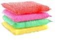 Premium Quality (4 Pcs) Dish Wash Foam Scrubber Pad / Foam Pad / Dish Wash Pad. 