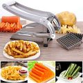 French Fries Cutter Machine, Kitchen Craft Hand Operated Potato Chip Maker Machine Cutter Chipper. 