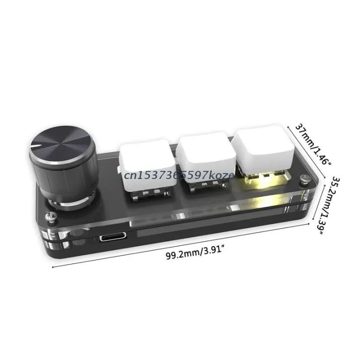 P82A%203-Key%20Mini%20Keypad%20One%20Handed%20Mechanical%20Gaming%20Keyboard,%20Multifunctional%20Shortcut%20Programmable%20Macro%20Keyboard,%20With%20Knob%20-%20Image%208